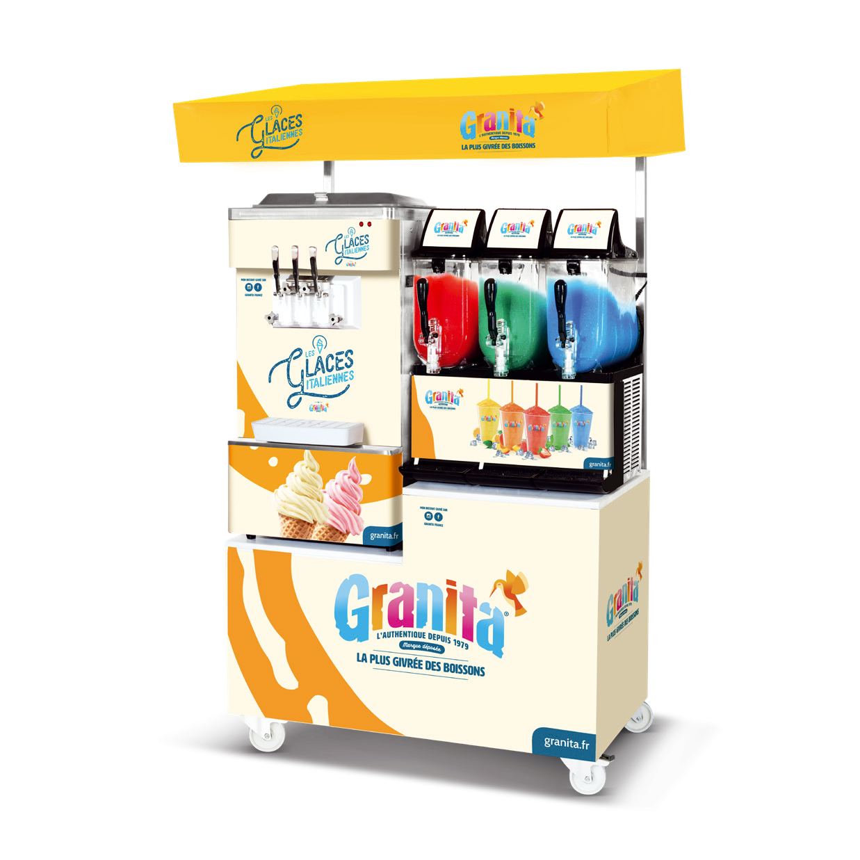 MT Distribution ➝ Installation de machines Granita® et glaces